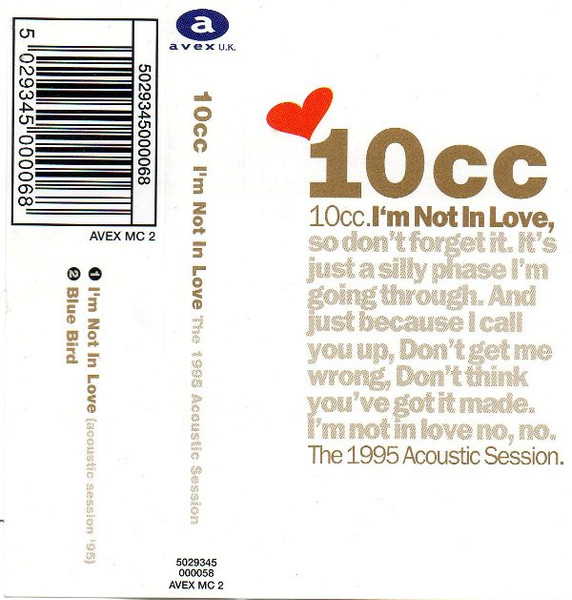 I'm Not In Love (The 1995 Acoustic Session)