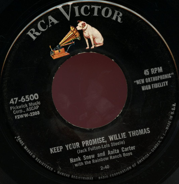 Keep Your Promise, Willie Thomas / It's You, Only You, That I Love