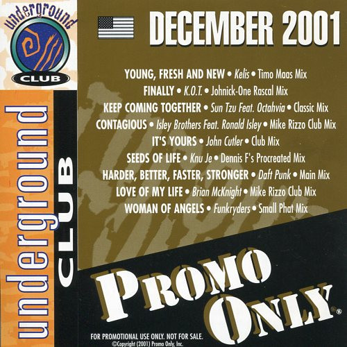 Promo Only Underground Club: December 2001 