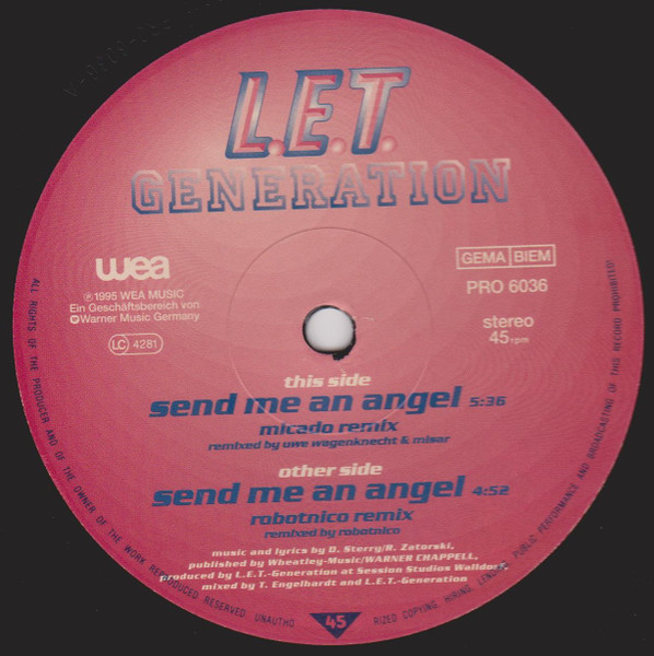 Send Me An Angel