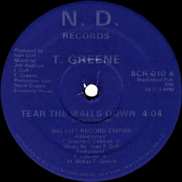 Tear The Walls Down