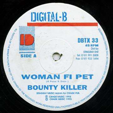 Woman Fi Pet / No Argument