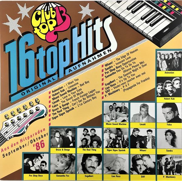 16 Top Hits - Aus Den Hitparaden September / Oktober '86