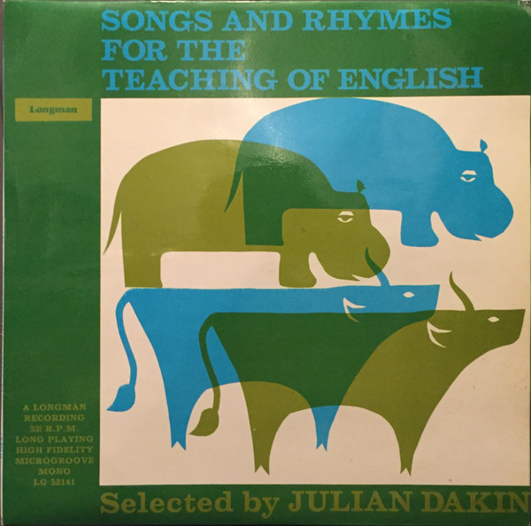 Songs And Rhymes For The Teaching Of English
