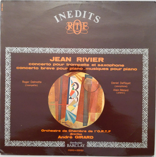 Concerto Pour Trompette Et Saxophone / Concerto Breve Pour Piano / Musiques Pour Piano