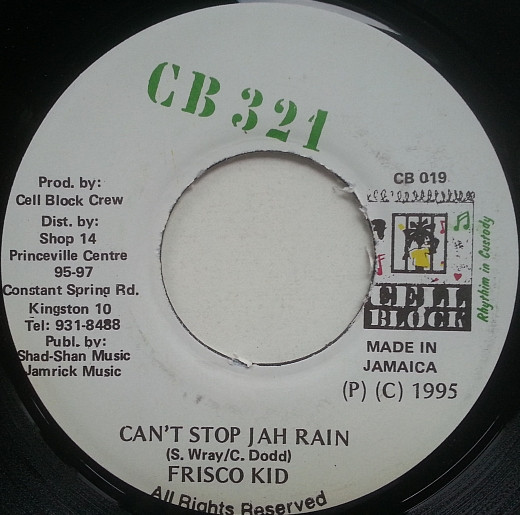 Can't Stop Jah Rain