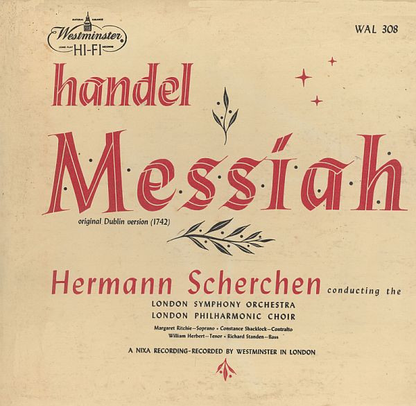 Messiah - Original Dublin Version (1742)