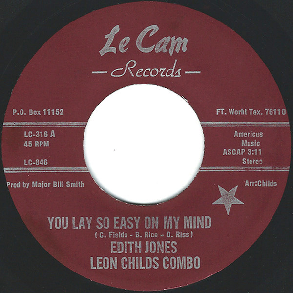 You Lay So Easy On My Mind / I Don't Care No More