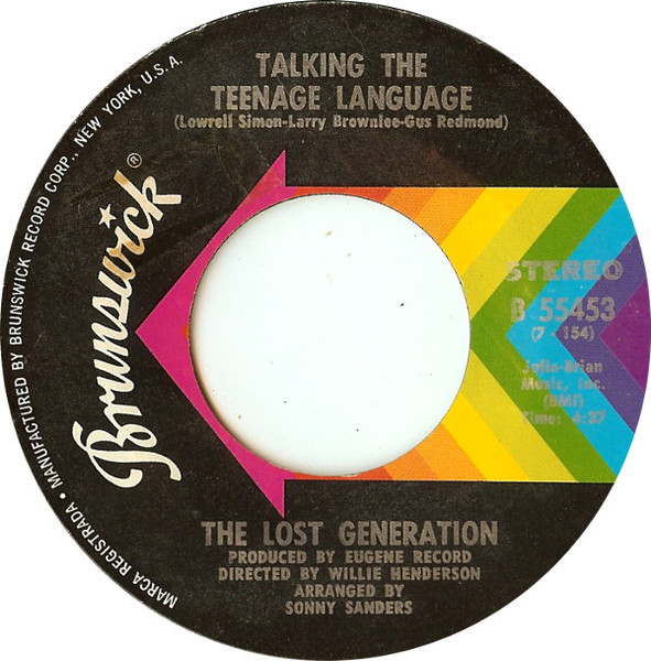 Talking The Teenage Language / You're So Young But You're So True