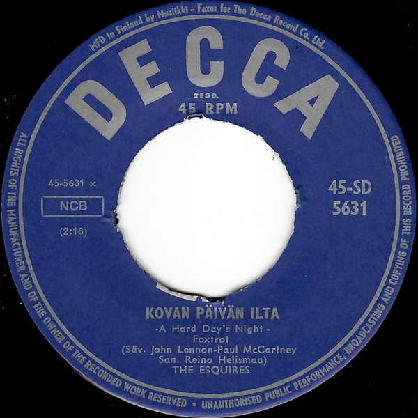 Kovan Päivän Ilta / Kunpa Tuntisin Sinut Paremmin