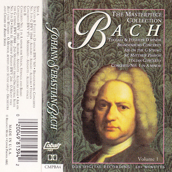 The Masterpiece Collection Volume 1 - Bach