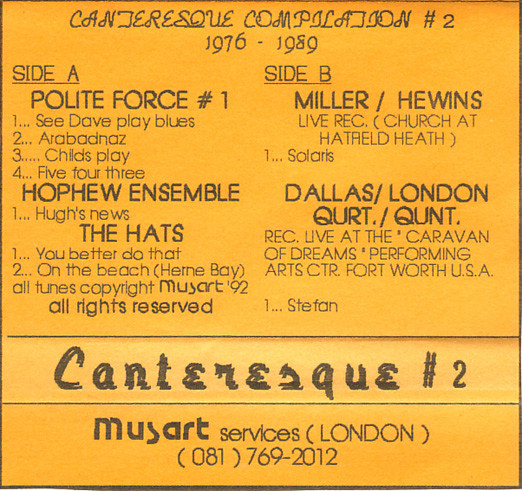 Canteresque Compilation #2