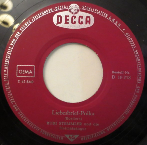 Liebesbrief-Polka / Im Wiesengrund (Die Alte Mühle)
