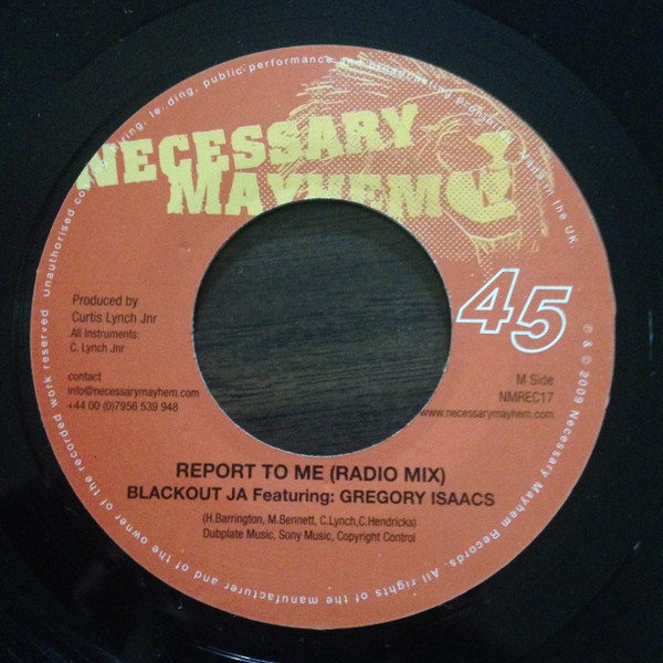 Dubplate (Remix) / Report To Me