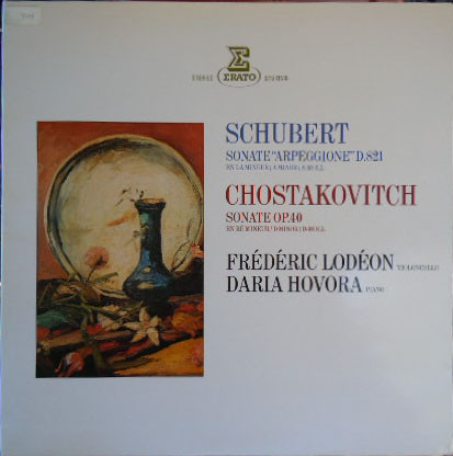 Sonate "Arpeggione" D. 821; Sonate Op.40