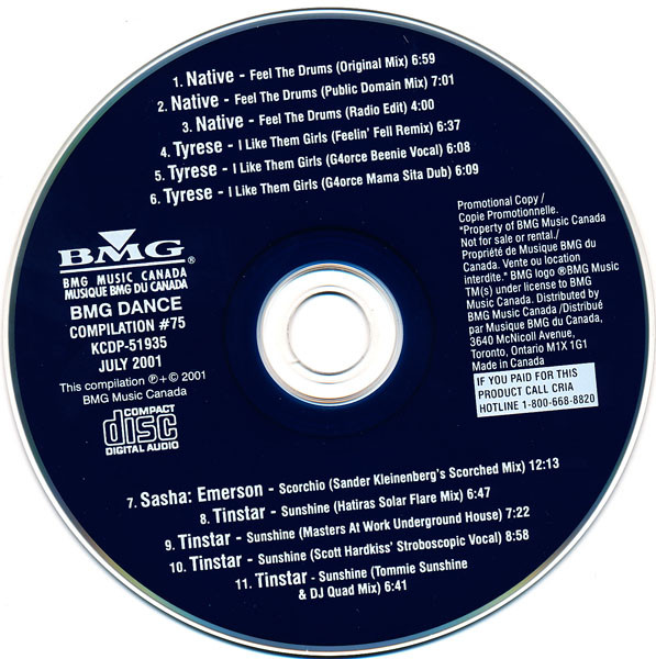 BMG Dance Compilation #75
