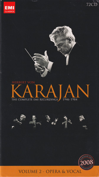 The Complete EMI Recordings 1946-1984. Volume 2 - Opera & Vocal