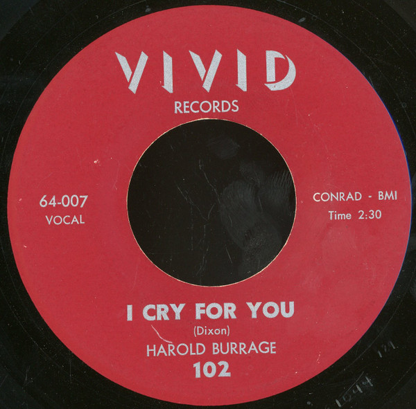 I Cry For You / Betty Jean