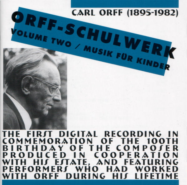 Orff-Schulwerk Volume Two / Musik Für Kinder
