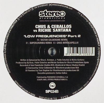 Low Frequencies (Part 2)