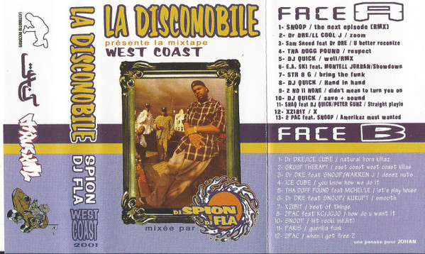 La Discomobile Présente La Mixtape West Coast