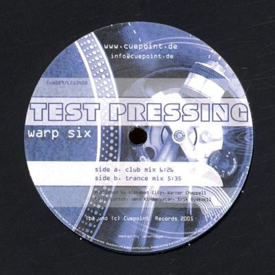 Test Pressing