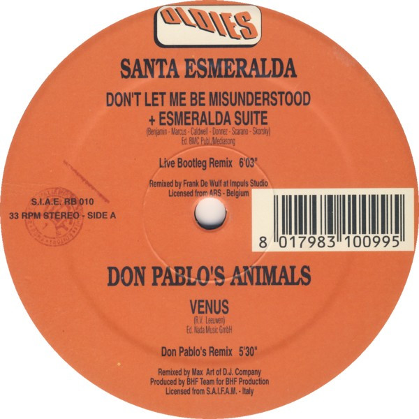 Don't Let Me Be Misunderstood + Esmeralda Suite / Venus / Gringo