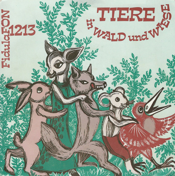 Tiere In Wald Und Wiese