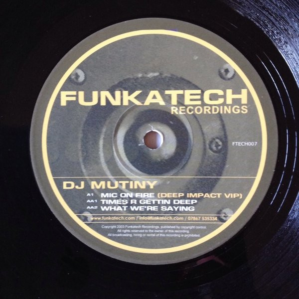 Mic On Fire (Deep Impact Remix)