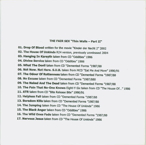 Thin Walls - Part II