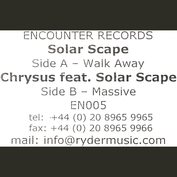 Walk Away / Massive