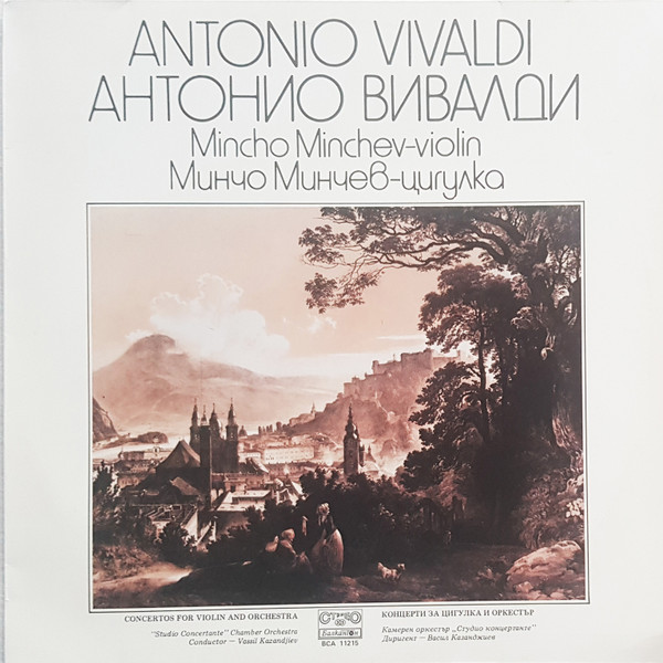 Concertos For Violin And Orchestra