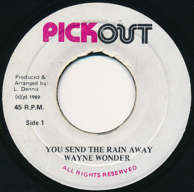 You Send The Rain Away