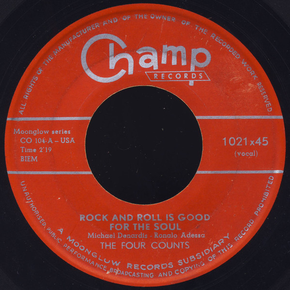 Rock And Roll Is Good For The Soul