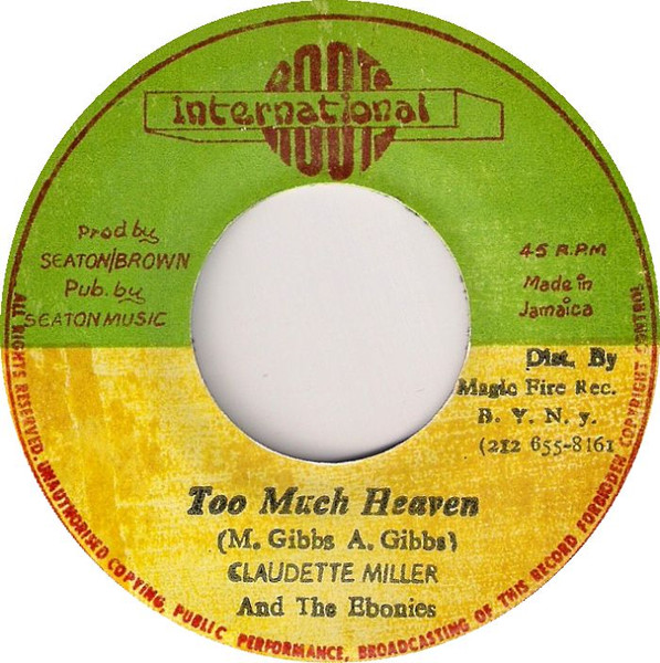 Too Much Heaven