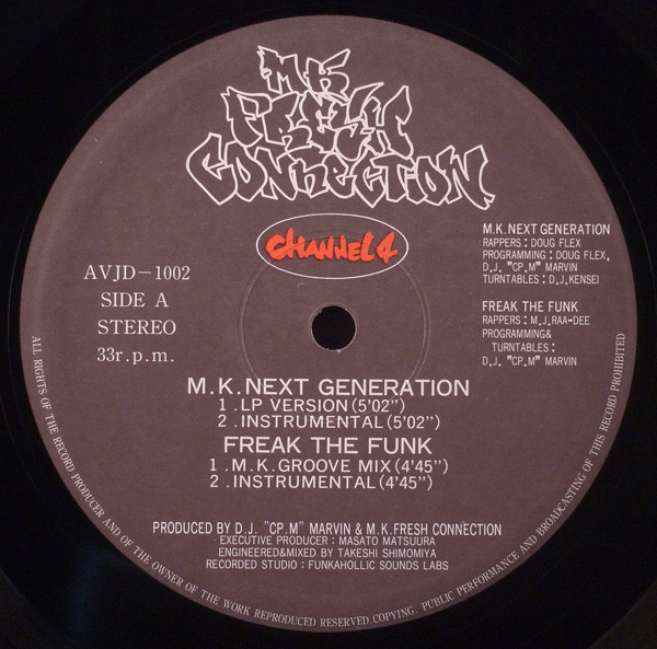 M.K. Next Generation / Freak The Funk
