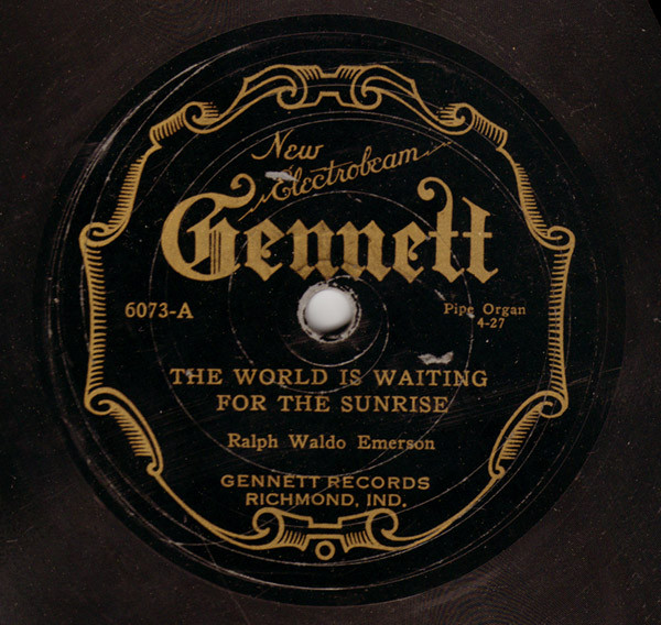 The World Is Waiting For The Sunrise / Indian Love Call