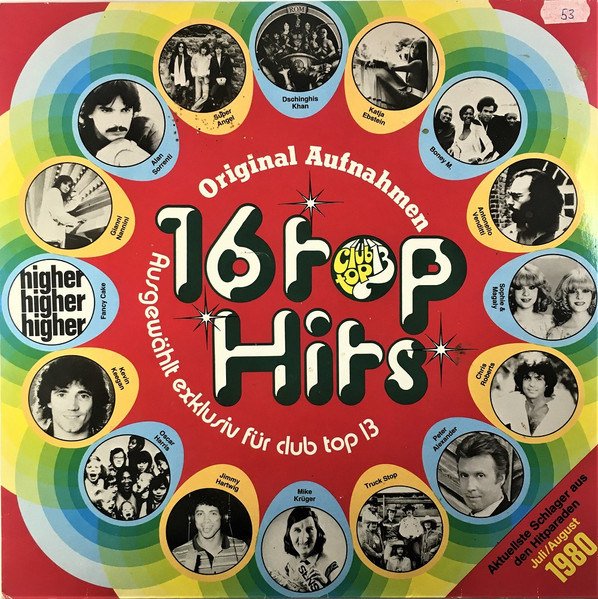 16 Top Hits - Aktuellste Schlager Aus Den Hitparaden Juli/August 1980