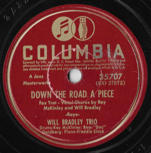 Down The Road A Piece / Celery Stalks At Midnight