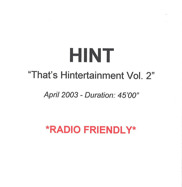 That's Hintertainment Vol. 2