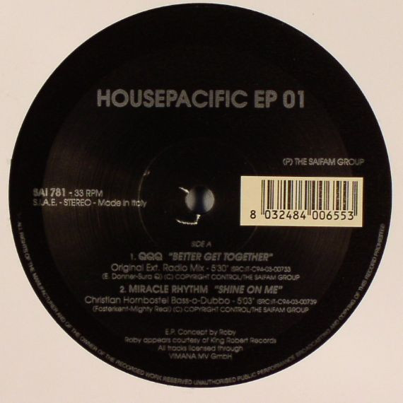 Housepacific EP 01