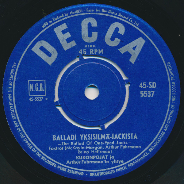 Balladi Yksisilmä-Jackista / Salome