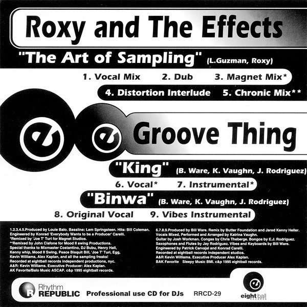 The Art Of Sampling / King / Binwa