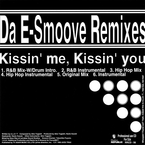 Kissin' Me, Kissin' You (Da E-Smoove Remixes)
