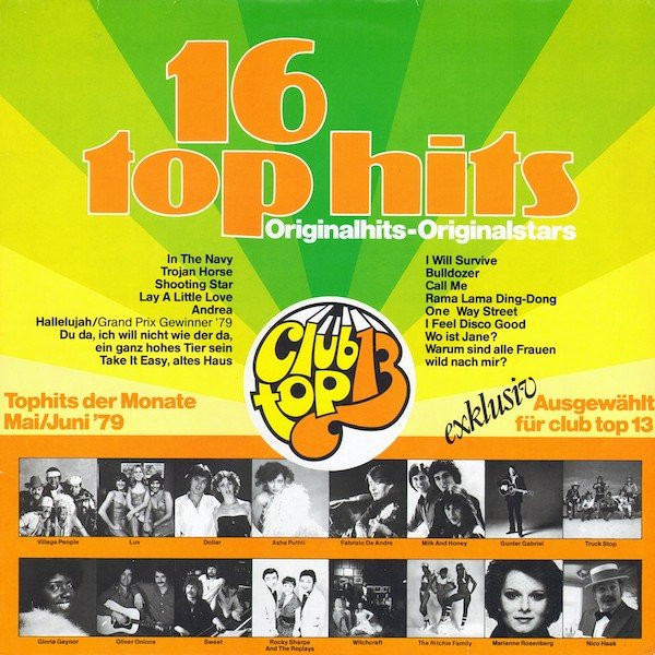 16 Top Hits - Tophits Der Monate Mai/Juni '79