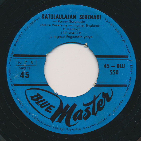 Katulaulajan Serenadi / Nukkuos Rakas