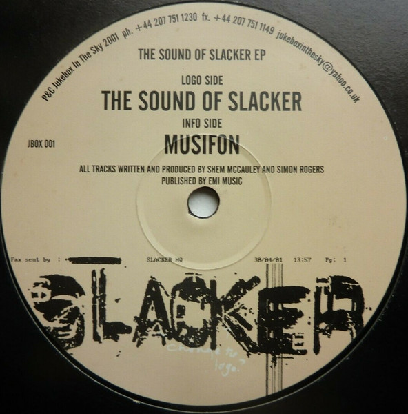 The Sound Of Slacker EP