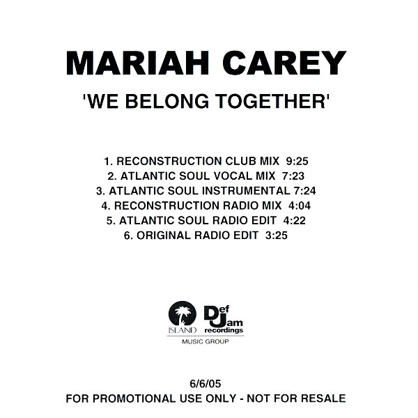 We Belong Together