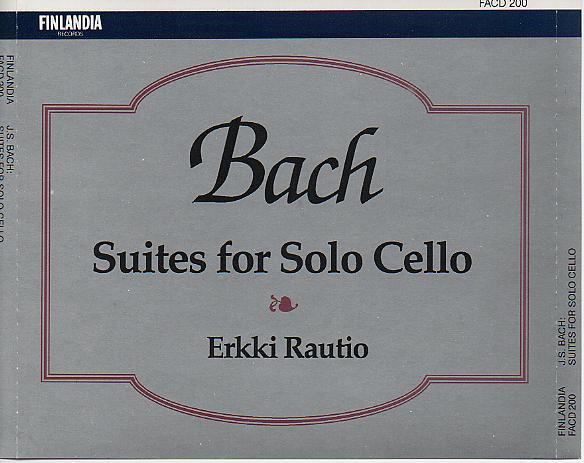 Suites For Solo Cello