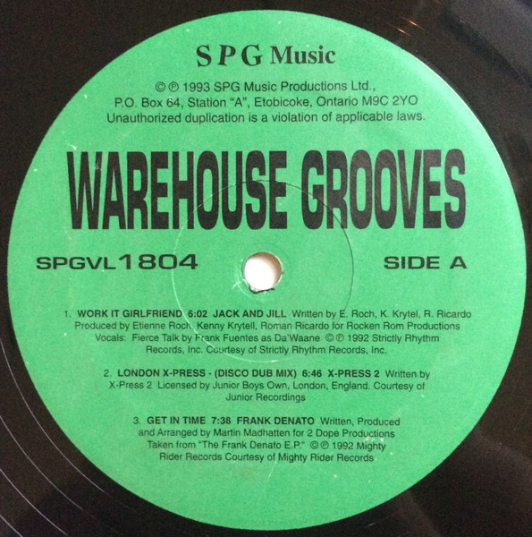 Warehouse Grooves Volume 1